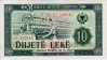 10 Lekë Albanesi (1964): Fronte
