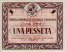 1 Pesseta di Andorra II Emissione (19-12-1936): Front