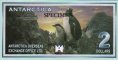 $2 Antartici (28-11-1999) Specimen: Fronte