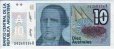 Argentinian 10 Australes ND(1988): Front