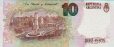 Argentinian 10 Pesos ND(1994): Reverse