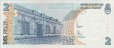 Argentinian 2 Pesos ND(1997-2002): Reverse
