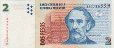 Argentinian 2 Pesos ND(2007): Front