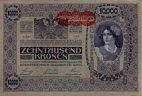 10.000 Corone Austriache (ND[1919]/2-11-1918): Fronte