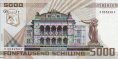 Austrian 5,000 Schilling (4-1-1988): Reverse