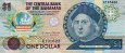 $1 delle Bahamas (1974/ND[1992]): Fronte