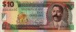 $10 di Barbados ND(2000): Fronte