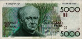 5.000 Franchi Belgi ND(1982-92): Fronte
