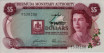 Bermudian $5 (1-4-1978): Front