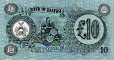 Biafran £10 ND(1968-69): Reverse