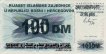 Bosnian 100 Deutsche Mark (1996): Front