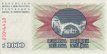 1.000 Dinari Bosniaci (1-7-1992): Retro