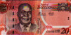 20 Pula del Botswana (2012): Fronte