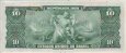 Brazilian 10 Cruzeiros ND(1961): Reverse