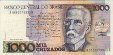 Brazilian 1,000 Cruzados ND(1988): Front
