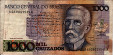 Brazilian 1,000 Cruzados ND(1988): Front