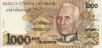 Brazilian 1,000 Cruzeiros ND(1991): Front