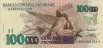 Brazilian 100,000 Cruzeiros ND(1993): Front