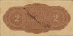 Brazilian 2 Mil Reis ND(1923): Reverse