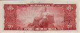 Brazilian 20 Cruzeiros ND(1943): Reverse