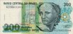 Brazilian 200 Cruzados Novos (1989): Front
