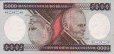 Brazilian 5,000 Cruzeiros ND(1985): Front