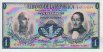 1 Peso Oro Colombiano (20-7-1972): Fronte