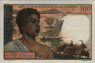 100 Franchi delle Isole Comore ND(1963): Retro
