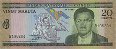 20 Makuta Congolesi (24-11-1967): Fronte