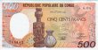500 Franchi Congolesi (1-1-1991): Fronte