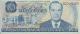Costarican 10 Colones (4-11-1982): Front