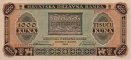 1.000 Kuna Croato (1-9-1943): Fronte