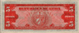 5 Pesos Cubani (1950): Retro