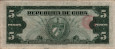 5 Pesos Cubani (1960): Retro