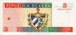 3 Pesos Convertibili Cubani FX (1994): Retro