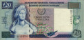 Cypriot £20 (1-10-1997): Front