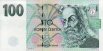 100 Corone della Repubblica Ceca (1997): Fronte