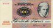 100 Corone Danesi (1993): Fronte