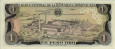 1 Peso d'Oro Dominicano (1987): Retro