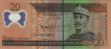 20 Pesos d'Oro Dominicani (2009): Fronte
