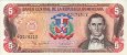 5 Pesos d'Oro Dominicani (1996): Fronte