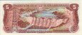 5 Pesos d'Oro Dominicani (1996): Retro