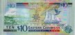 $10 di Anguilla degli Stati Caraibici Orientali ND(2003): Retro