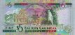 East Caribbean States: Dominica's $5 ND(2003): Reverse