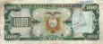 1.000 Sucres Ecuadoregni (29-9-1986): Retro