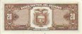 20 Sucres Ecuadoregni (22-11-1988): Retro