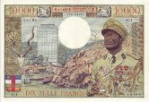 10.000 Franchi degli Stati dell'Africa Euqtoriale ND(1968): Fronte
