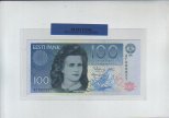 100 Corone Estoni (1991): Fronte