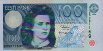 100 Corone Estoni (1994): Fronte