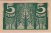 5 Penni Estoni ND(1919): Fronte